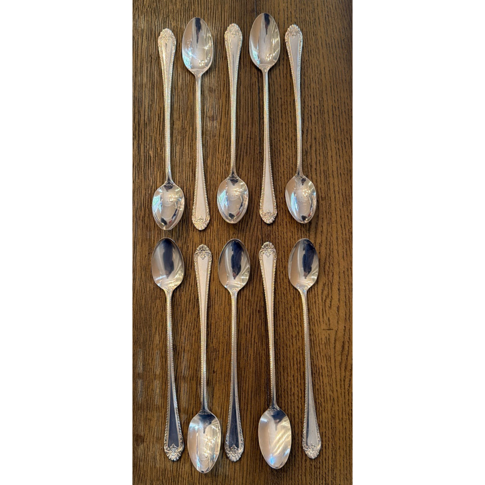 Reed & Barton Old London Iced Tea Spoons – Set of 10